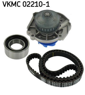 Pompe à eau + kit de courroie de distribution (Kit courroie de distribution) SKF ref. VKMC 02210-1